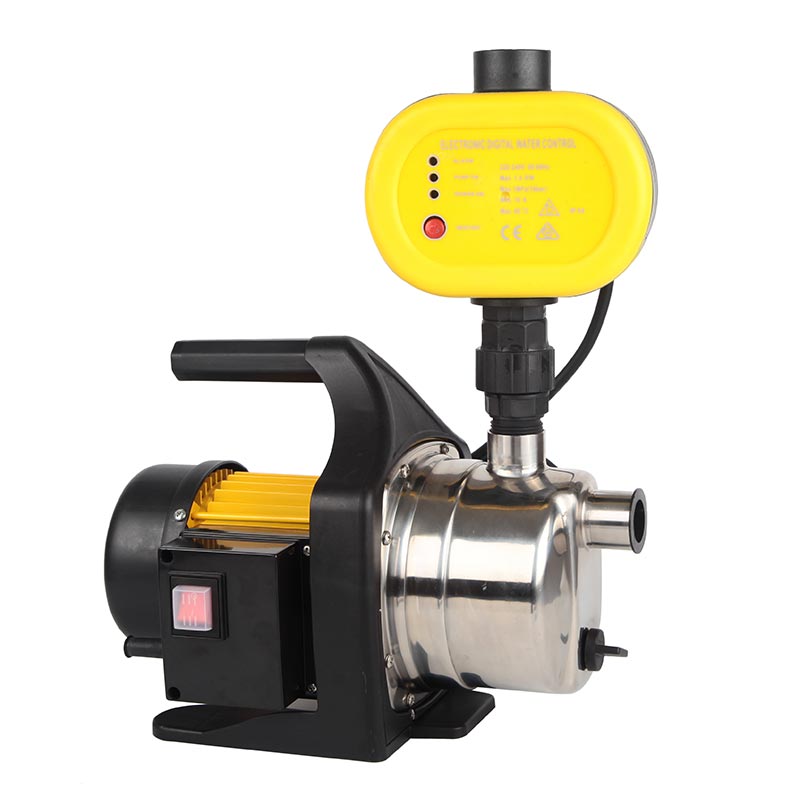 ప్రెజర్ కంట్రోలర్‌తో ఆటోమేటిక్ గార్డెన్ పంప్