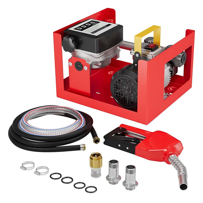 కౌంటర్ మరియు ఆటోమేటిక్ నాజిల్‌తో కూడిన ఎలక్ట్రిక్ డీజిల్ ఇంధన బదిలీ పంపులు