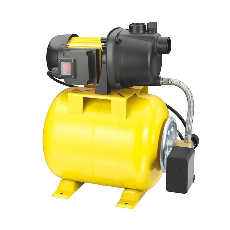 ప్రెజర్ వాటర్ ట్యాంక్‌తో కూడిన గార్డెన్ ఎలక్ట్రిక్ షాలో వెల్ జెట్ పంప్