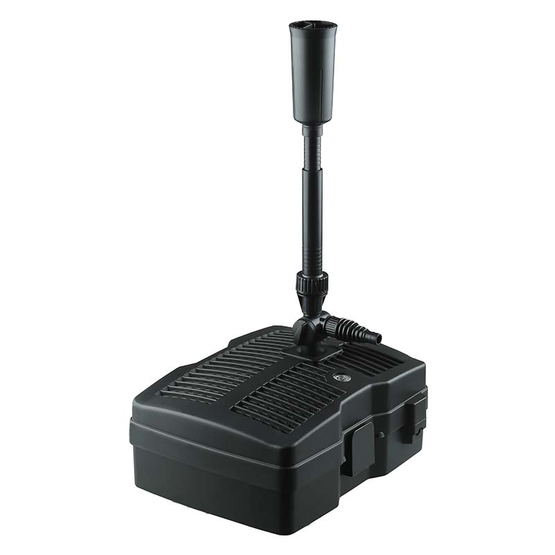 వివిధ నాజిల్‌తో వాటర్‌ఫాల్ ఫిష్ పాండ్ ఫౌంటెన్ పంప్